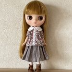 感謝価格♡ミディブライスoutfitブラウス&スカート