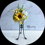 【ひまわり】mini仏花*°（1束）造花 全長16.5㎝
