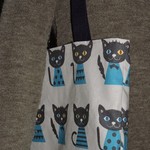 ねこ　手提げバック