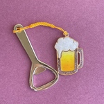 まろやかな泡の生ビール帯飾り