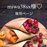 miwa38sx様♡専用ページ