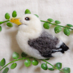 【m様ご予約品】カモメさんブローチセット