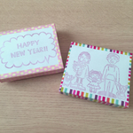 年賀状用♡似顔絵はんこ