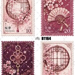 original sticker « no.B1164 »     //     人物ステッカー オリジナルステッカー オリジナル人物ステッカー ステッカー cotton melody