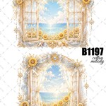 original sticker « no.B1197 »     //     人物ステッカー オリジナルステッカー オリジナル人物ステッカー ステッカー cotton melody