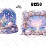 original sticker « no.B1250 »     //     人物ステッカー オリジナルステッカー オリジナル人物ステッカー ステッカー cotton melody