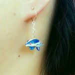 自衛隊　ブルーインパルスマスコット　イヤリング(ピアス)
