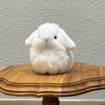 在庫あり　おもちみたいなふわふわうさぎさん　ぬいぐるみ　　ロップイヤー