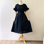 とても涼しいリップルの綺麗めワンピース