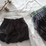 コーデュロイかぼちゃパンツ