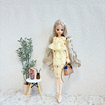 レース　スカート　のみ　ワンピース　ジャンパースカート　ピュアニーモ　リカちゃん　　ワンピース　ドール　
