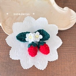 🍓いちごブローチ