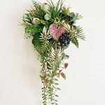 Green plants wreath