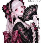 《No.770》オリジナル人物ステッカー 女の子 シール ステッカー
