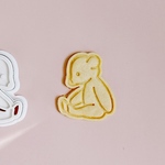 おすわりくまさん(小)　クッキースタンプ型