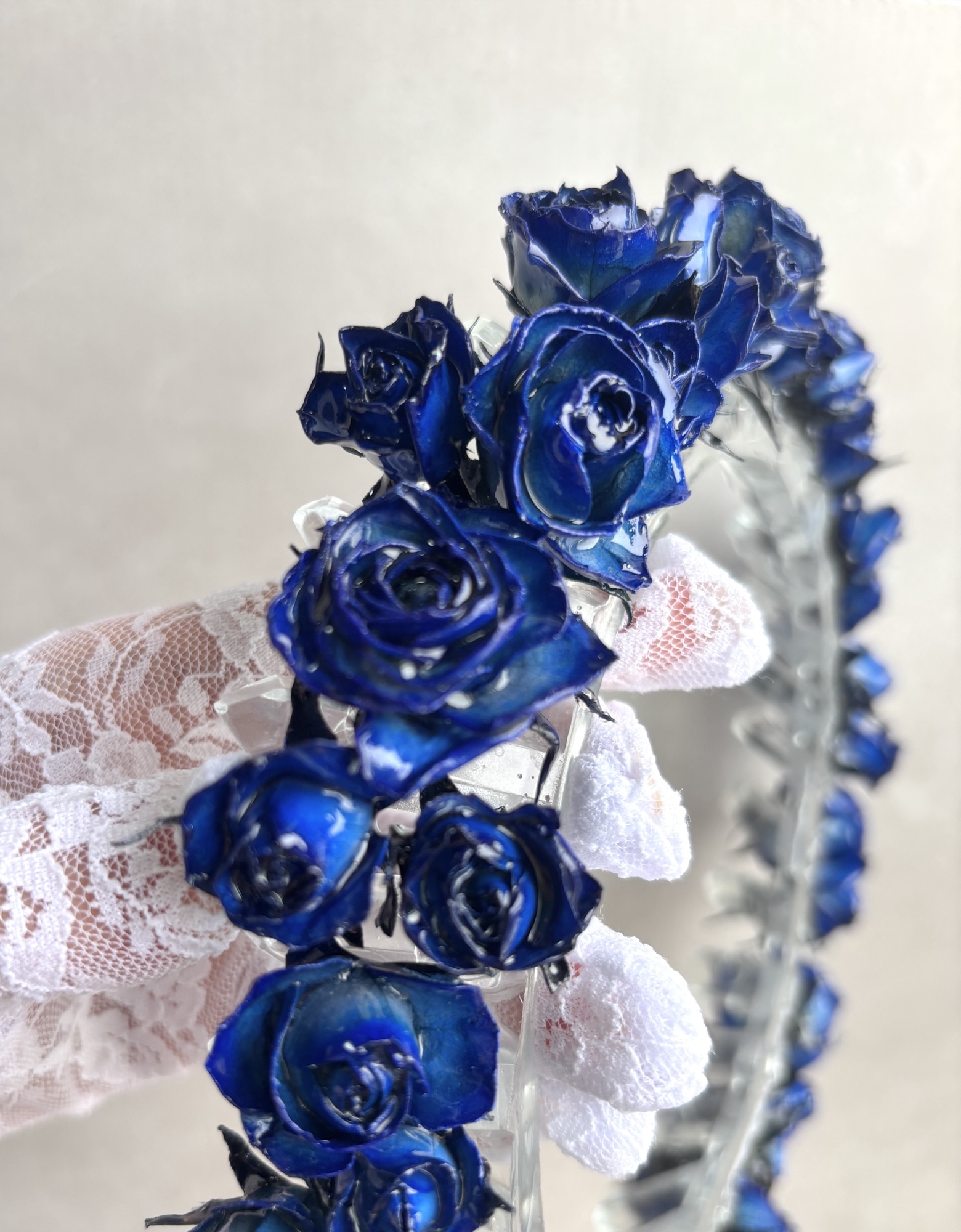 本物のお花* 【青薔薇のクラウン】レジン／インテリアにも - Glanz