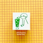 963hanko ラバースタンプ: ぼくのクリームソーダ