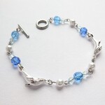 ✧大洋を往け✧ クジラと穏やかな海のブレスレット セットアクセサリー 貴和クリスタル 送料無料 簡易包装