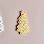 クリスマスツリーのスタンプクッキー型