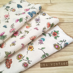 SALE! 70's Vintage＊アジアンボタニカル＊1カット