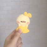 ひよこあみぐるみ🎀おめかしぴよちゃん