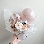 pastel pink elegant arrange