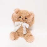 シナモン×ミルクティーモヘア テディベア 18cm