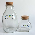 オーダー品　瓶＆L瓶&miniミニ羽入れ瓶付きボールペン