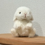 こうさぎテディベア　ロップイヤー　ホワイト