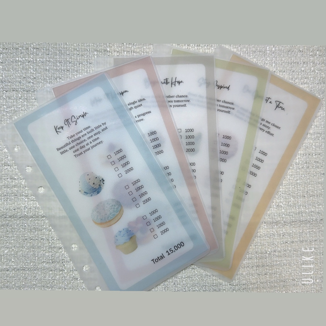 バインダー貯金】貯金リフィル saving 家計管理グッズ 韓国雑貨 - そー