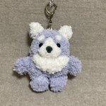 O様オーダー　ハスキーちゃんキーホルダー🐶