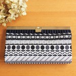 nakami0624様オーダー分　ぺたんこ長財布（モノトーン）