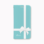 Gift♡ティファニーブルー風　手帳型ケース/スマホケース/iPhoneケース