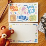 ポストカード『ラッピングベア』🎁🧸
