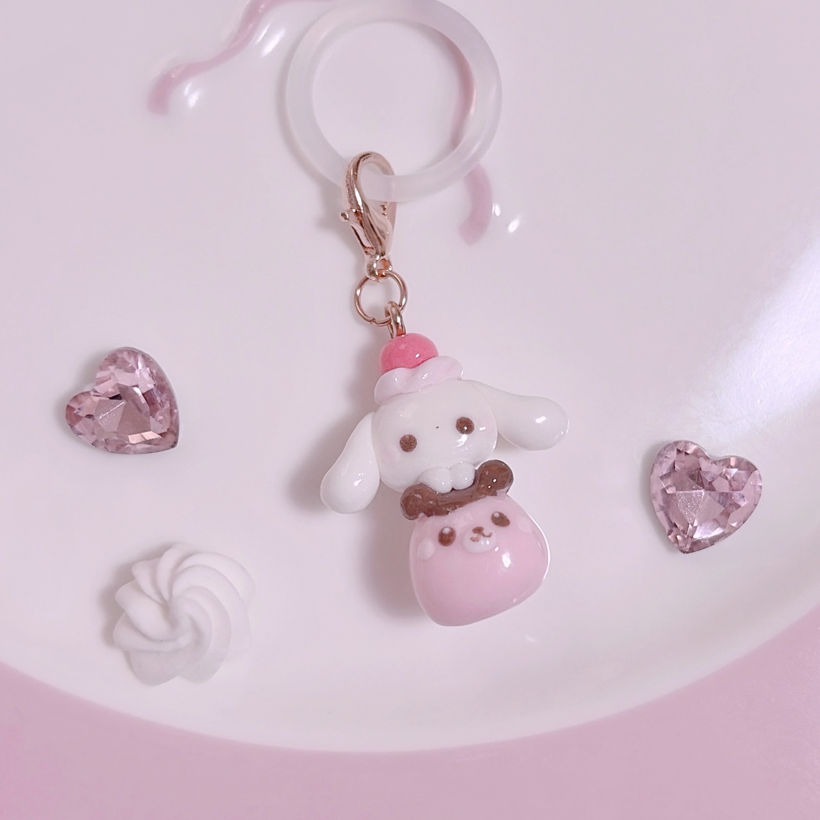 くまプリンめじるしチャーム🍮 - ♡ S u g a r y ♡ | minne byGMO