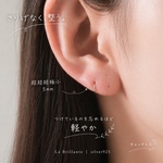 【14kgf  silver925】5㎜超超極小　キャッチレスフープピアス　#10 #117