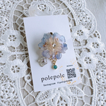 【Ｊ様専用】 送料無料💫本物のお花のブローチ兼ネックレストップꕤ 2way仕様 ꕤレムリアの花あそびꕤ*〜 