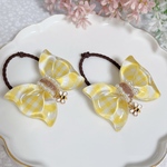 (訳あり品) bigリボン　ひまわり