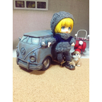 オビツろいど　メンズ４点セット　バイカラーニット&パンツ