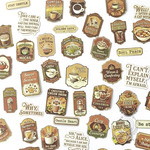 小さめシールBOX Small Tea Party 2 <S1359>