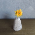 【ミニチュア】③モネのヒマワリと陶器のお家
