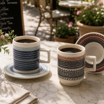 トビカンナ　ペアＣ／Ｓ　Ｌ　ギフトセット　父の日・母の日・敬老の日　プレゼント　コーヒーカップ