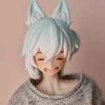 「シチリアの追憶」カスタムフェイスパーツ　イヒヒ顔（フェイスパーツ＋おまけレジンアイのみ）