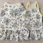 aaay様用 ニット小花柄 オーダー夏犬服