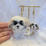 オーダー品(ベルちゃんママ専用)ふわふわバックチャーム