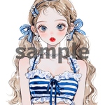 オリジナル人物ステッカー♡No.3828