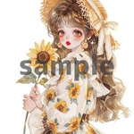 オリジナル人物ステッカー♡No.3837