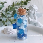 海色琥珀糖♬.*ﾟボトルキーホルダー 
