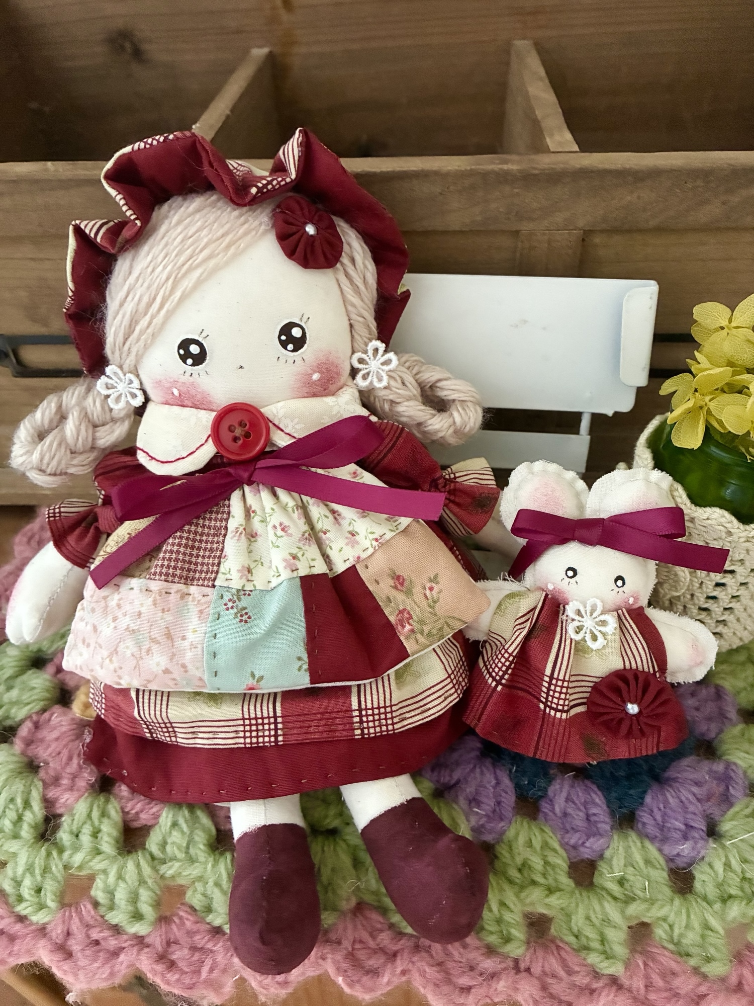 カントリードール（くま耳帽子の子）再販 - HIROMIN0711'S GALLERY