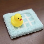 銭湯タイルのミニミニラグ